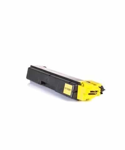 Tóner compatible Kyocera T02KVANL0/TK590Y, color amarillo, 5000 pag